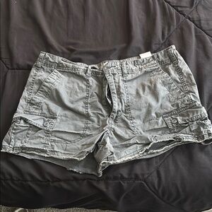 Men's Gray Cargo Shorts